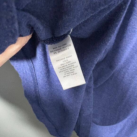 Ann Taylor LOFT Women's Blue Minimalist Sleeveless Shift Dress - Medium - Casual - Picture 5 of 6